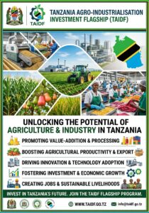 Workshop ya Tanzania Agro-Industrialisation Investment Flagship (TAIDF).